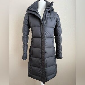 Patagonia Women's Hooded Puffer Coat - Black